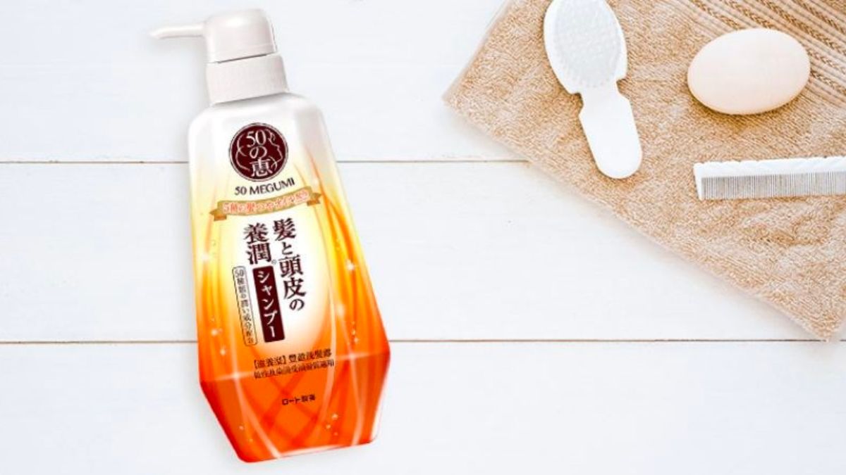 Dầu gội 50 Megumi Smooth and Moist Shampoo